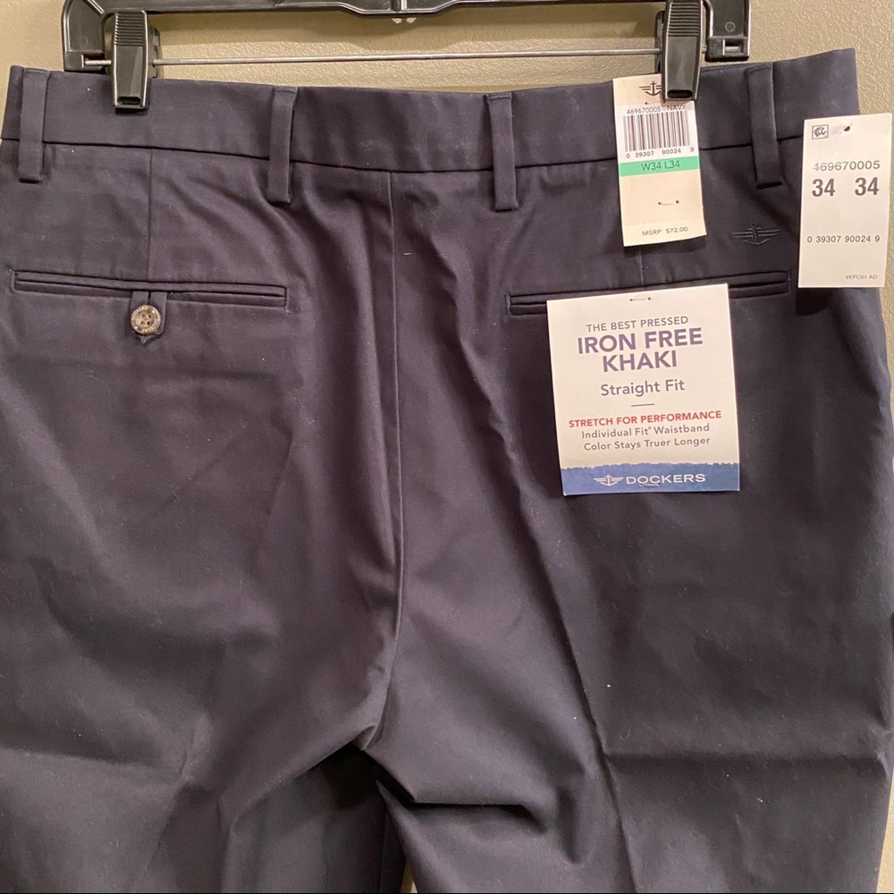 👔HOST PICK👔 NWT Dockers Mens Iron-Free Pants - Picture 4 of 9